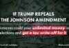 End Citizens United, Johnson Amendment